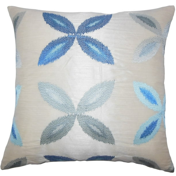 Blue The Pillow Collection Throw Pillow 24 x 24 Blue The Pillow Collection Throw Pillow 24 x 24
